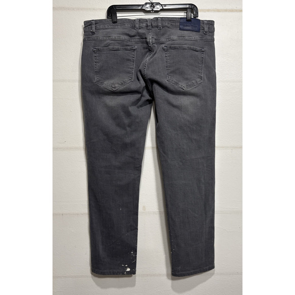 Luchiano Visconti Jeans Mens Favorite Modern Fit Slim 42x34 (41x30 actual) Gray - Picture 3 of 16